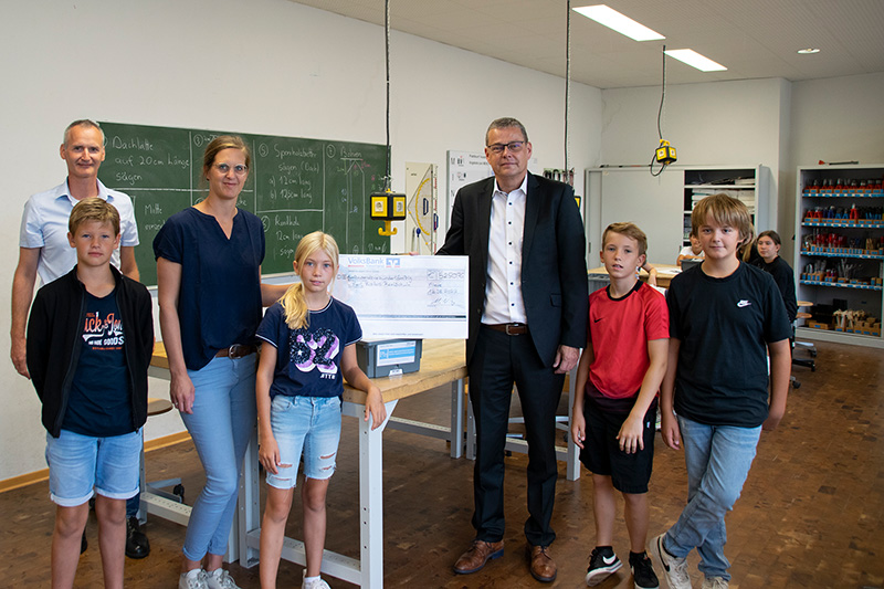 Spende Karl Kisters Realschule